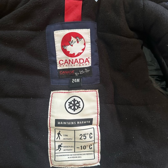 CANADA WEATHER GEAR. JACKET
SIZE 24 MONTHS
PLUS SNOW-PANTS - Picture 4 of 8